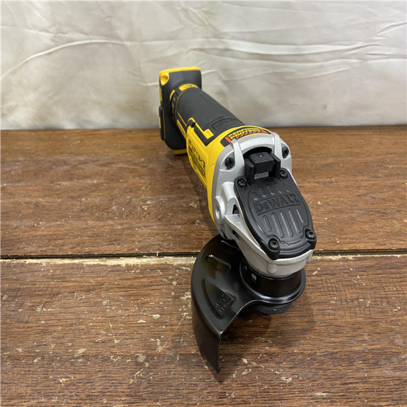 AS-IS DeWalt DCG405B 20V Max XR 4.5-Inch Slide Switch Small Angle Grinder (Tool Only)