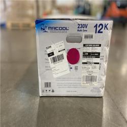 DALLAS LOCATION -   MRCOOL E Star DIY 4th Gen 12k BTU Ductless Mini-Split Air Handler 208-230V/60Hz