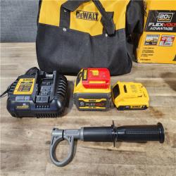 HOUSTON LOCATION - AS-IS DEWALT 20V MAX Cordless Brushless Hammer Drill/Driver 2 Tool Combo Kit with FLEXVOLT ADVANTAGE