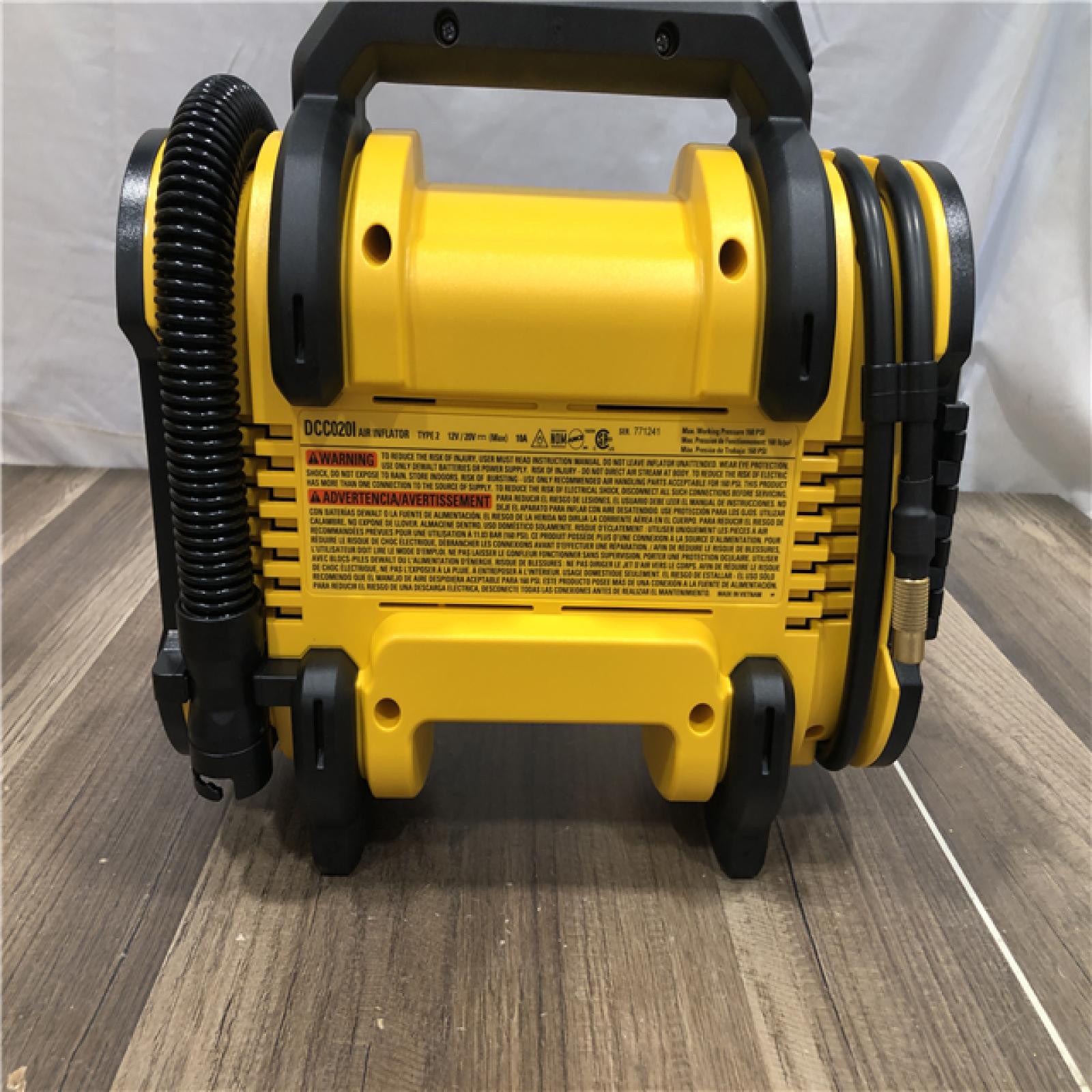 AS-IS DEWALT 20V MAX Cordless Electric Portable Inflator (Tool Only)