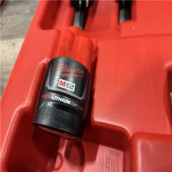 AS-IS Milwaukee 12-Volt Lithium-Ion Force Logic Cordless Press Tool Kit