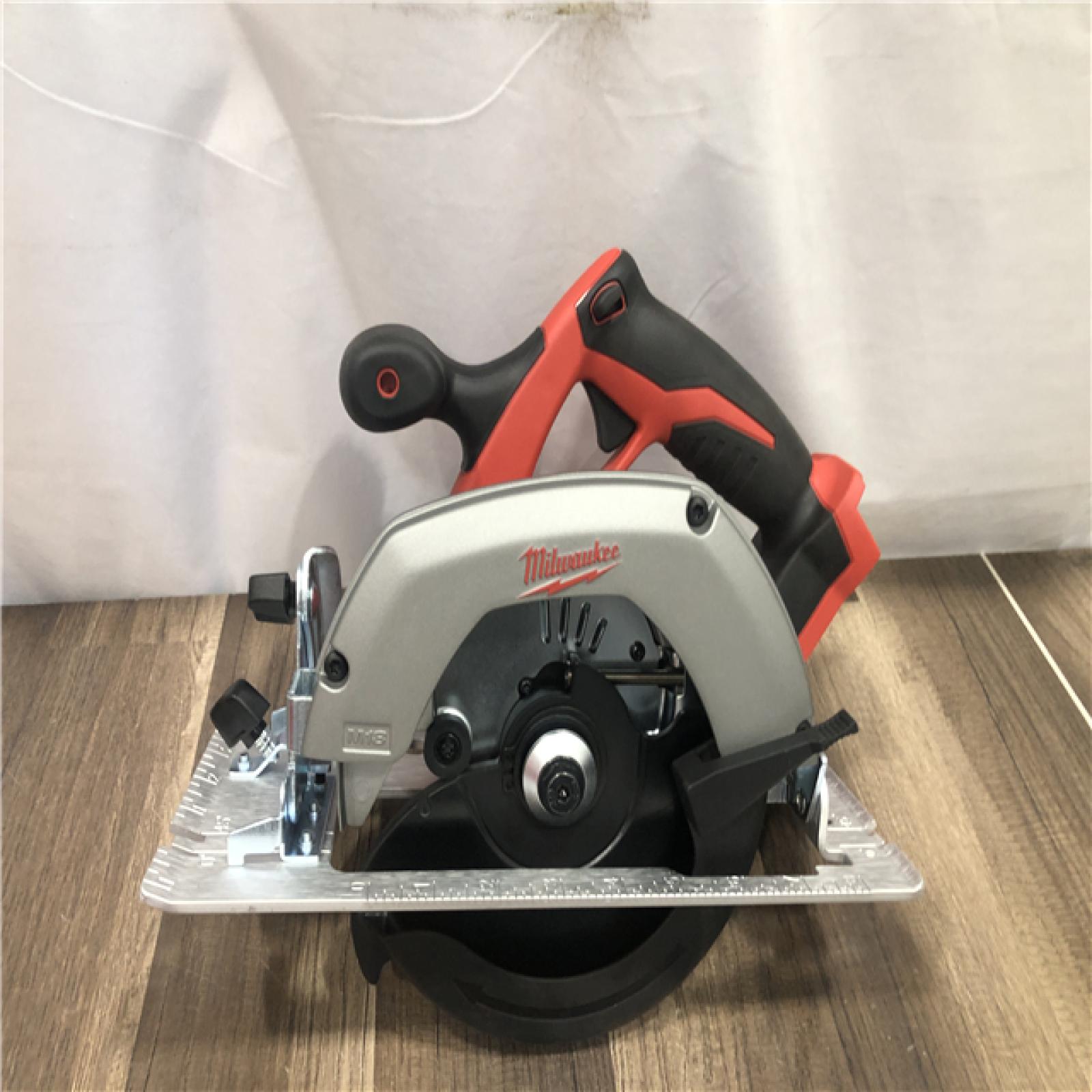 AS-IS Milwaukee  18V Lithium-Ion Cordless 6-1/2 in. Circular Saw (Tool-Only)