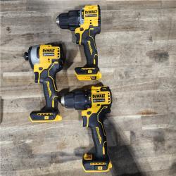 HOUSTON LOCATION - AS-IS DEWALT 3 TOOL COMBO KIT W/ (2) BATTERY & CHARGER