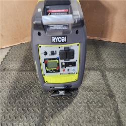 HOUSTON LOCATION - AS-IS RYOBI 2,300-Watt Recoil Start Bluetooth Super Quiet Gasoline Powered Digital Inverter Generator with CO Shutdown Sensor