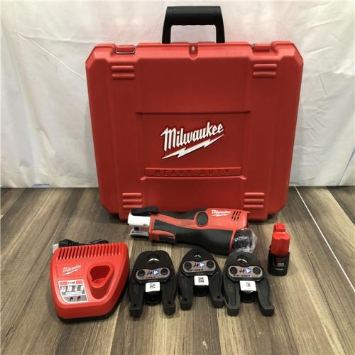 AS-IS Milwaukee 12-Volt Lithium-Ion Force Logic Cordless Press Tool Kit
