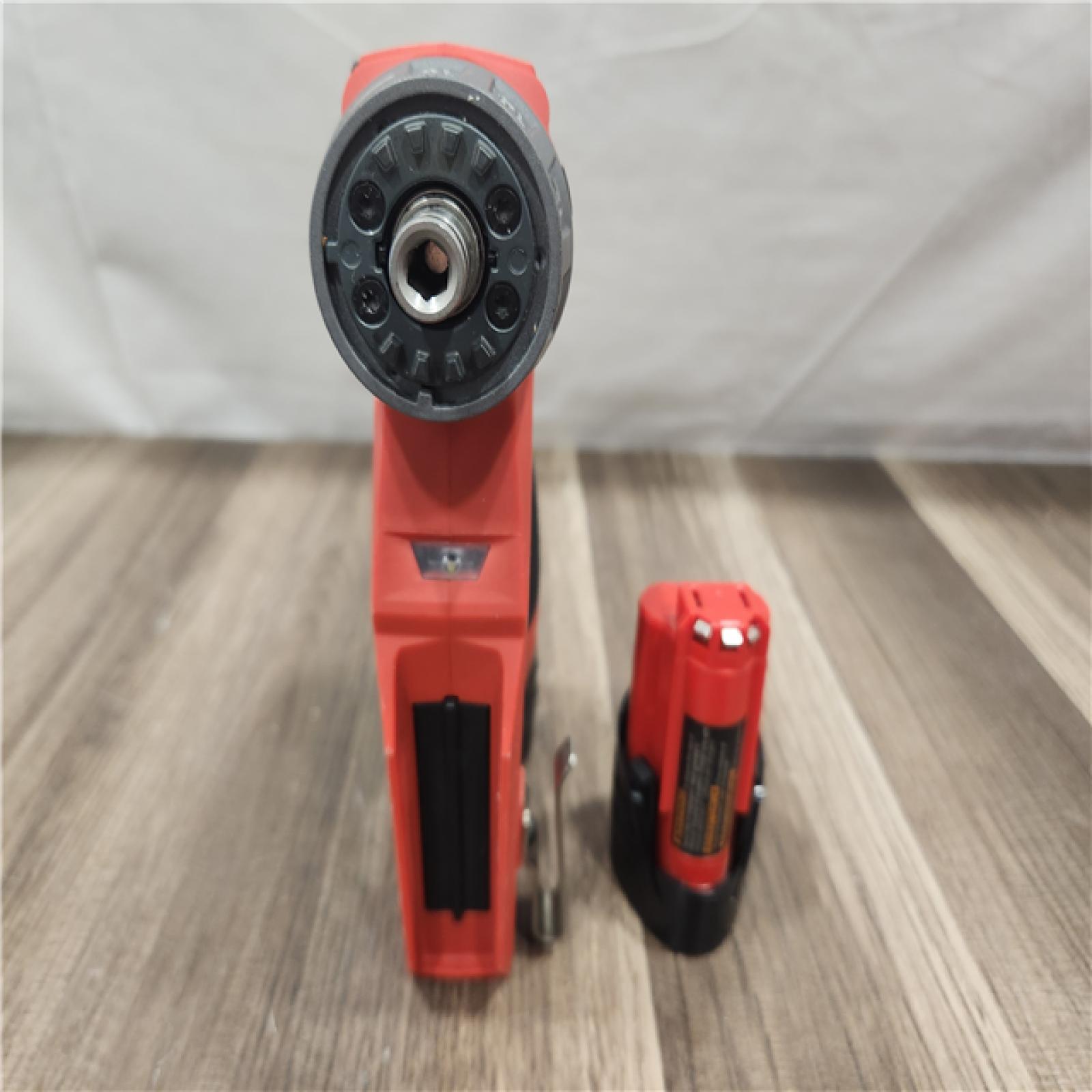 AS-IS- Milwaukee M12 FUEL Lithium-Ion 3/8 in. Cordless Installation Drill Driver Kit (2 Ah)