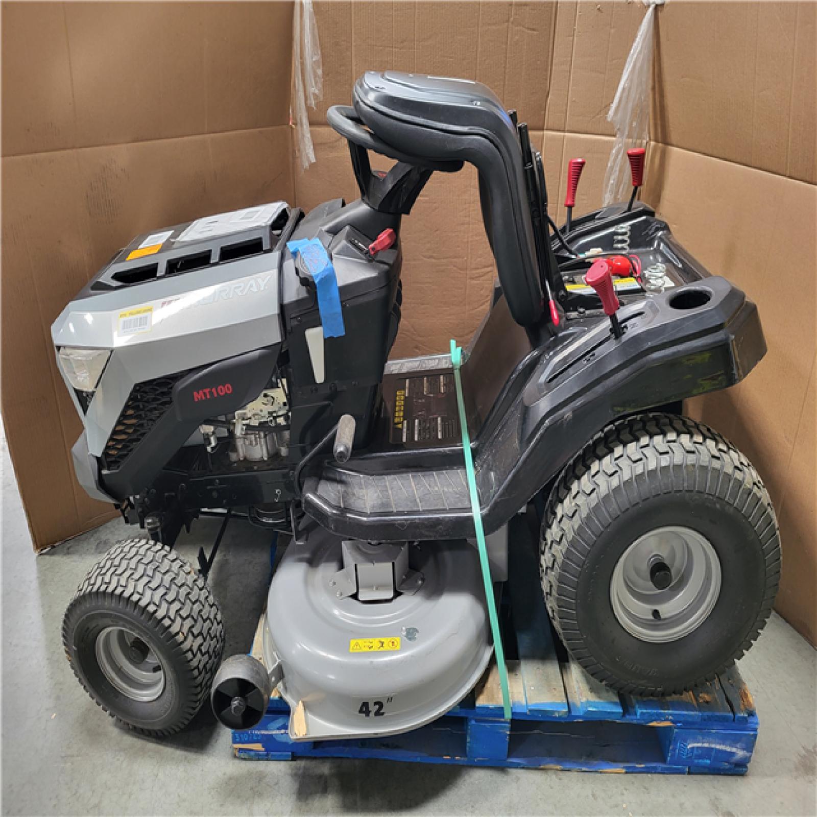 California AS-IS MURRAY MT100 SITDOWN LAWNMOWER