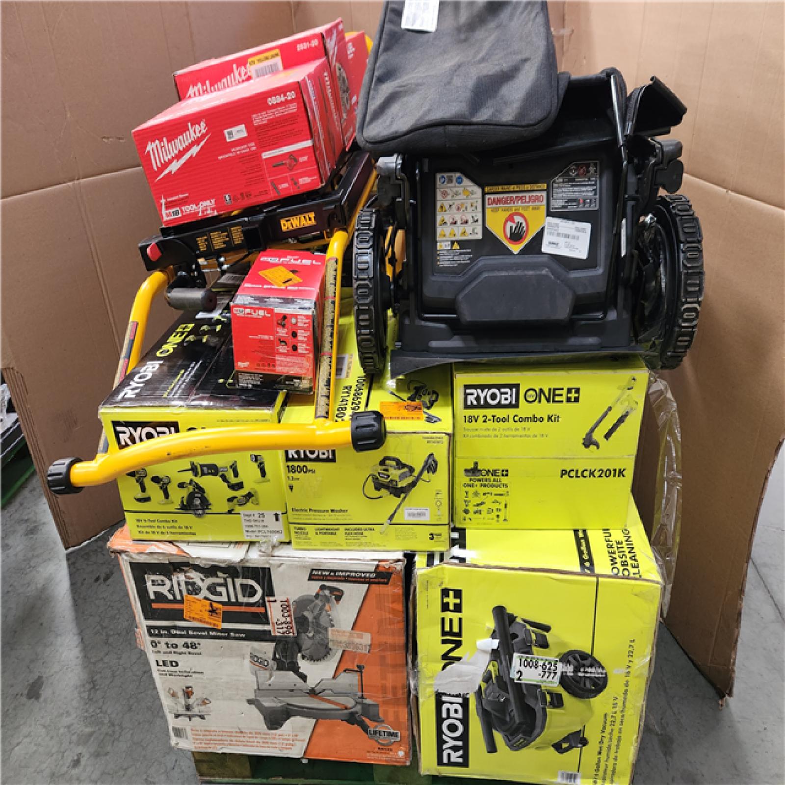 CALIFORNIA AS-IS TOOL PALLET