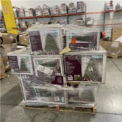 DALLAS LOCATION- AS-IS HOME DECORATORS ASSORTED CHRISTMAS TREES PALLET