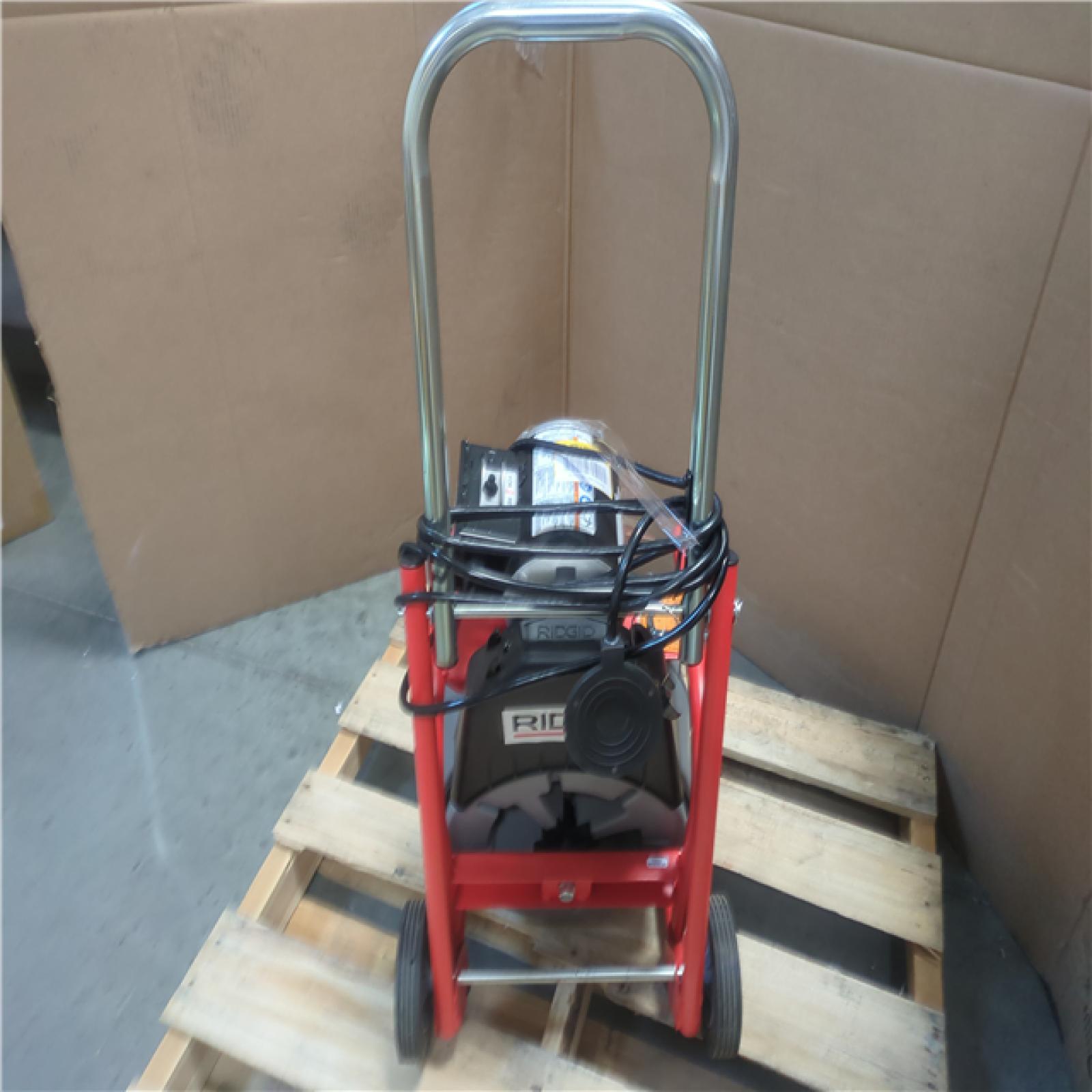 CALIFORNIA AS-IS Rigid K-400 Drain Cleaning Machine