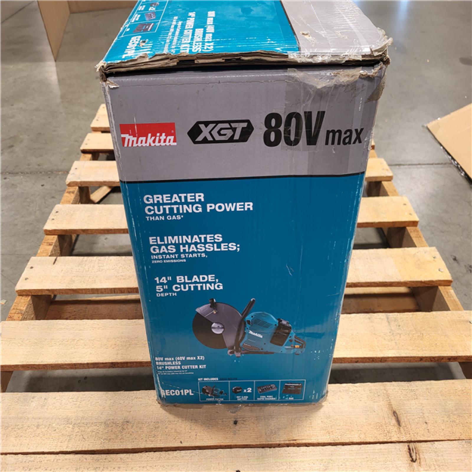 CALIFORNIA NEW MAKITA 80V MAX BRUSHLESS 14 POWER CUTTER KIT