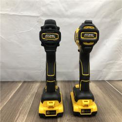 AS-IS DEWALT ATOMIC 20-Volt MAX Lithium-Ion Cordless Combo Kit