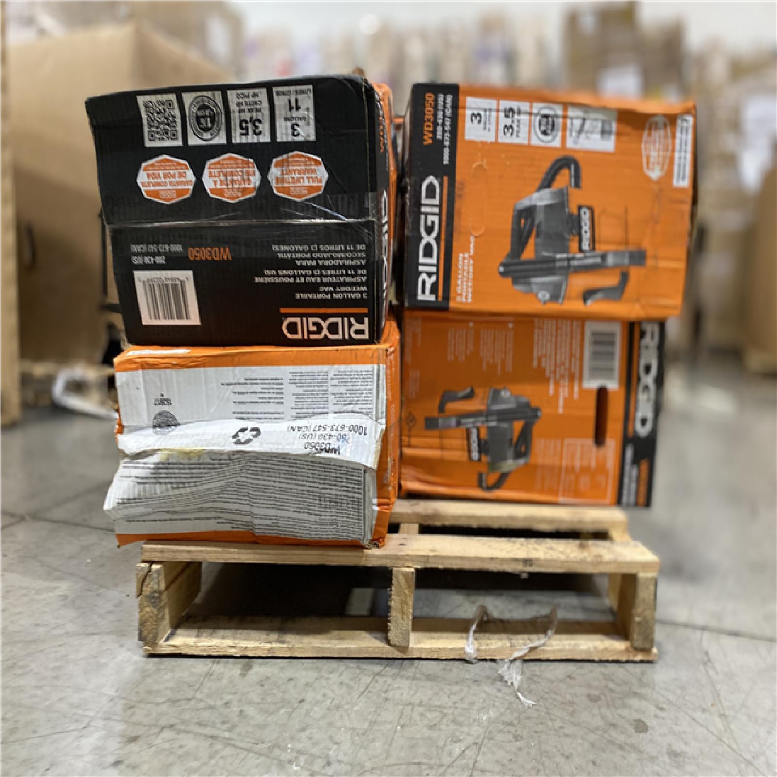 3 Gal 3.5 Peak HP Handheld Shop Vac Wet Dry Vacuum with RIDGID SWEEP Dust Pan, Filter, Locking Hose and Car Nozzle