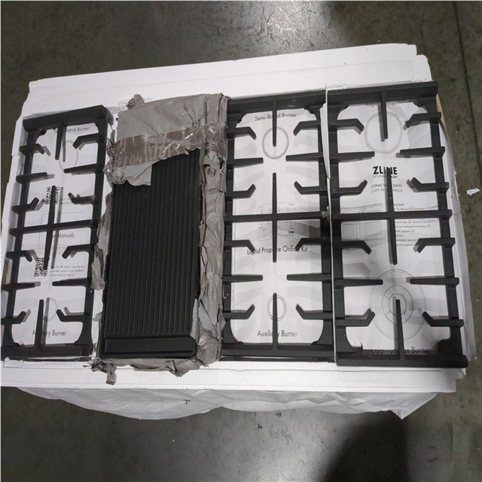 California As-Is Zline 48 Gas Range SGRS48