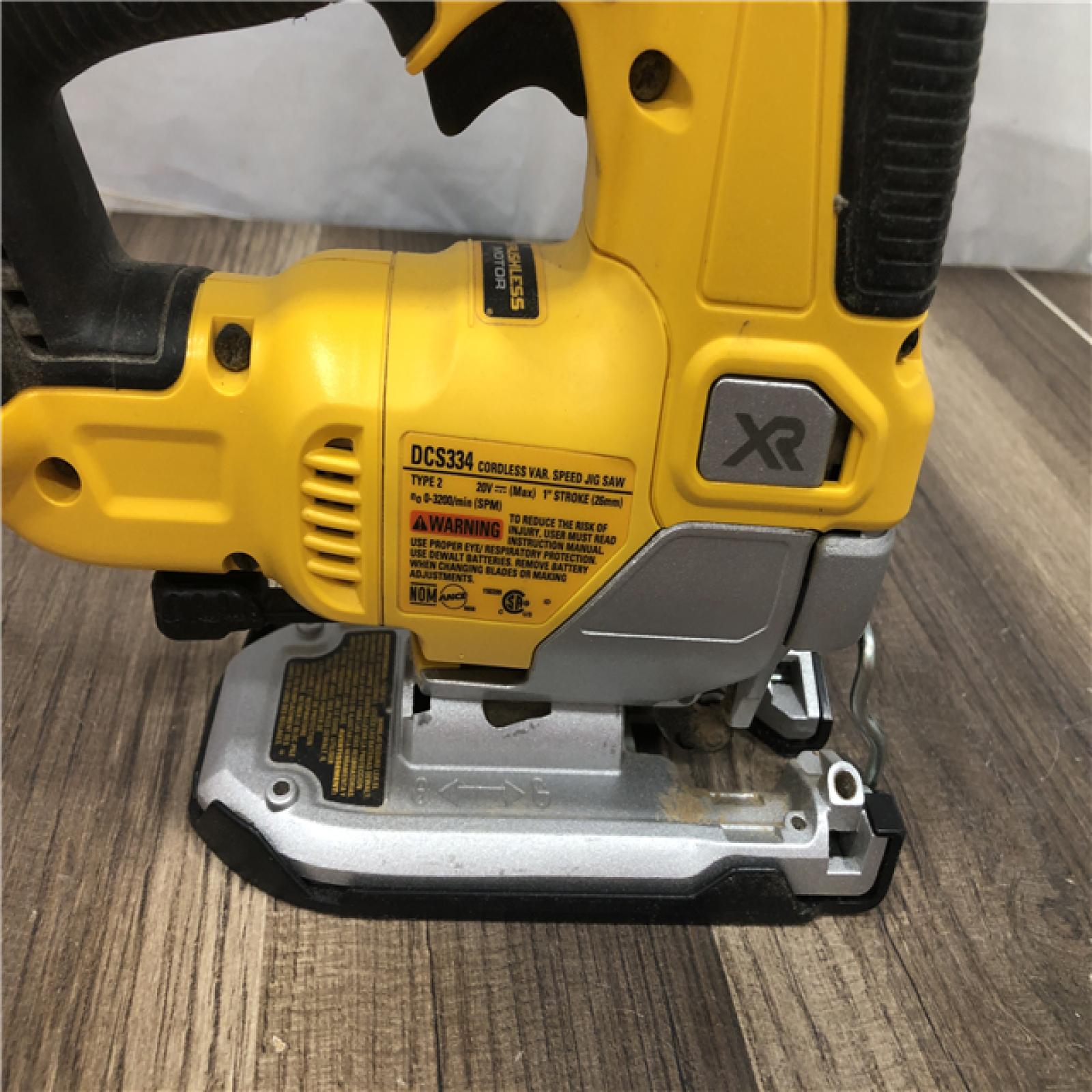 AS-IS DEWALT 20V MAX XR Cordless Brushless Jigsaw (Tool Only)