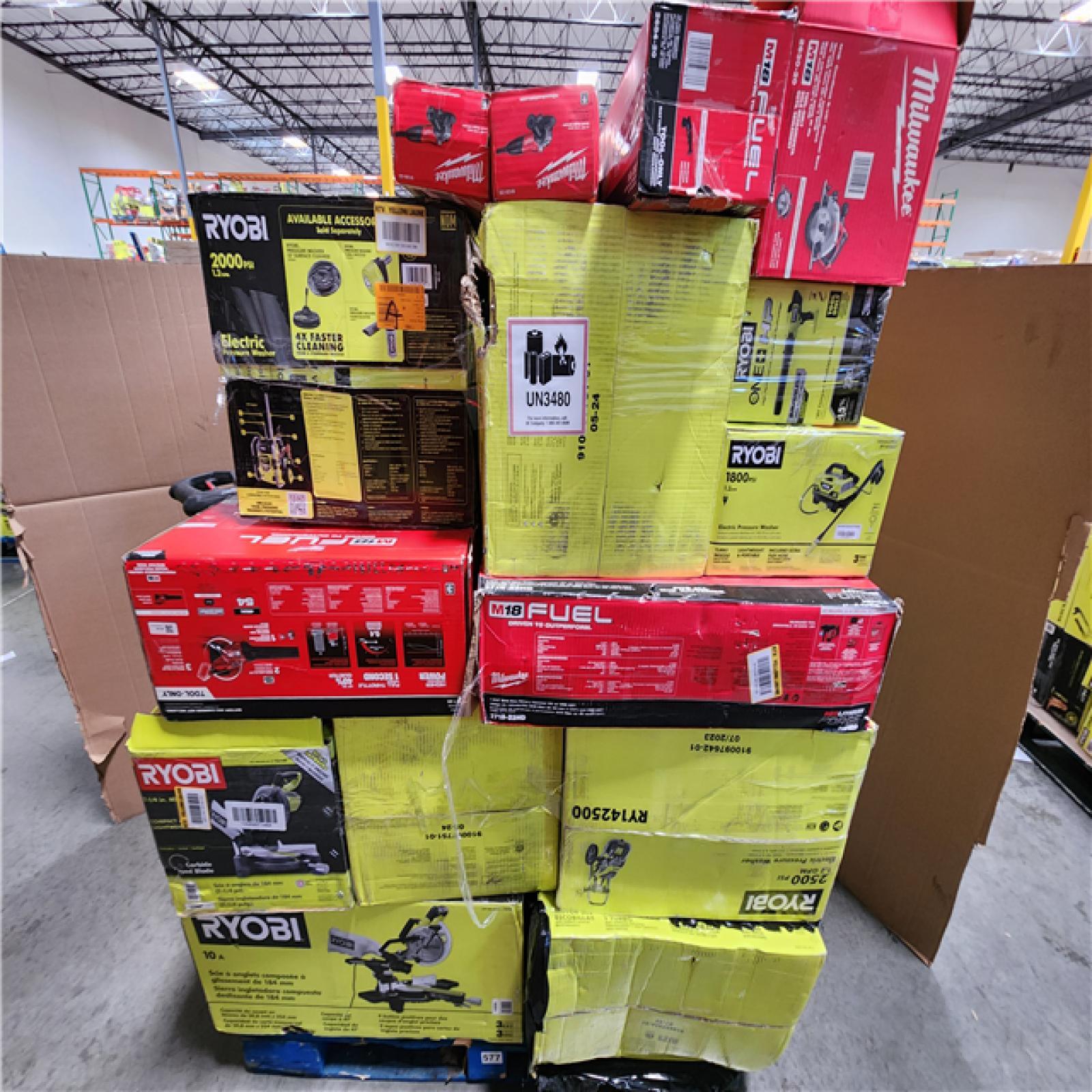 CALIFORNIA AS-IS TOOL PALLET