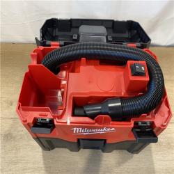 AS-IS Milwaukee 18-Volt 2 Gal. Lithium-Ion Cordless Wet/Dry Vacuum (Vacuum-Only)