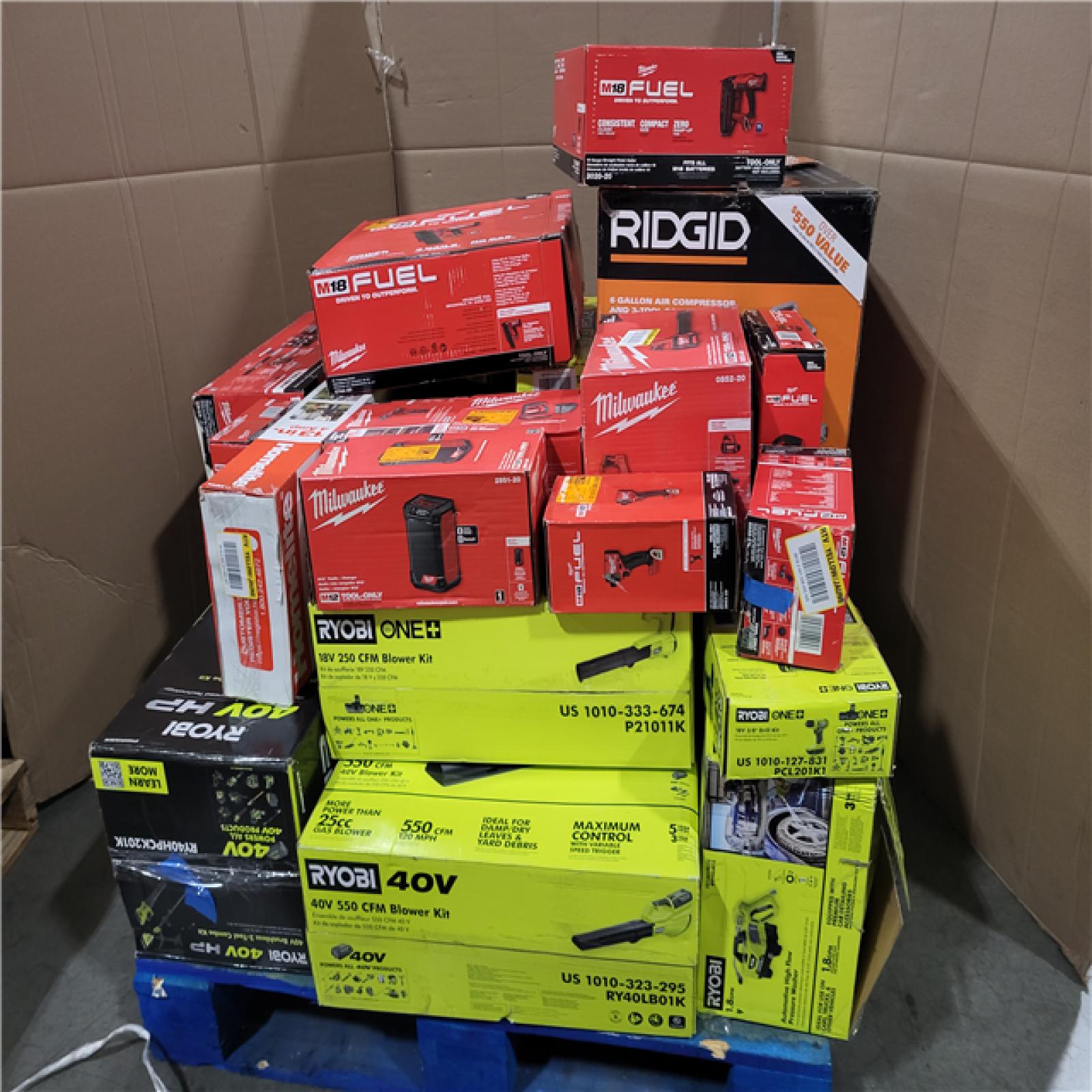 CALIFORNIA AS-IS TOOL PALLET