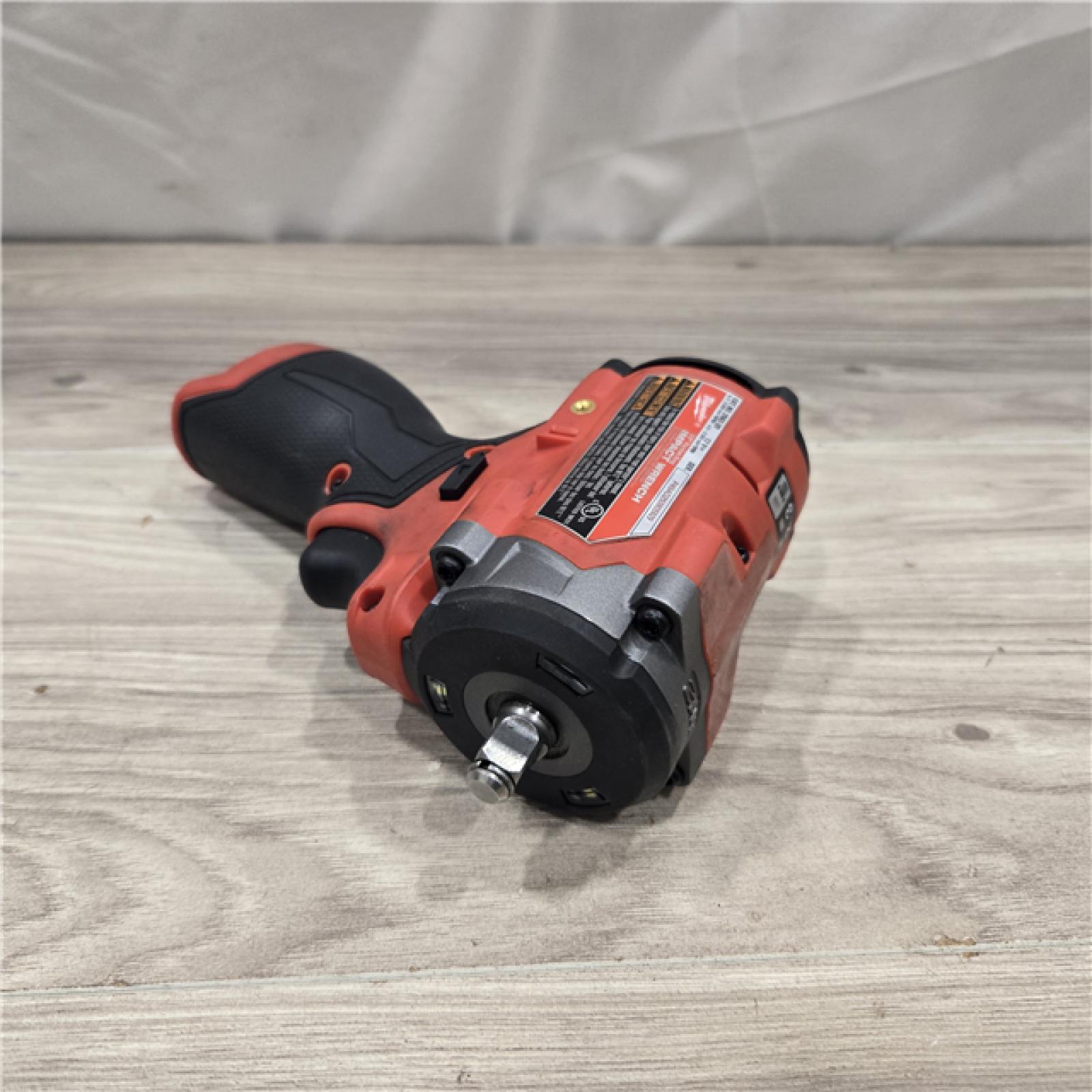 AS-IS Milwaukee M12 FUEL M12 3/8 in. Cordless High Torque Impact Wrench (Tool-Only)