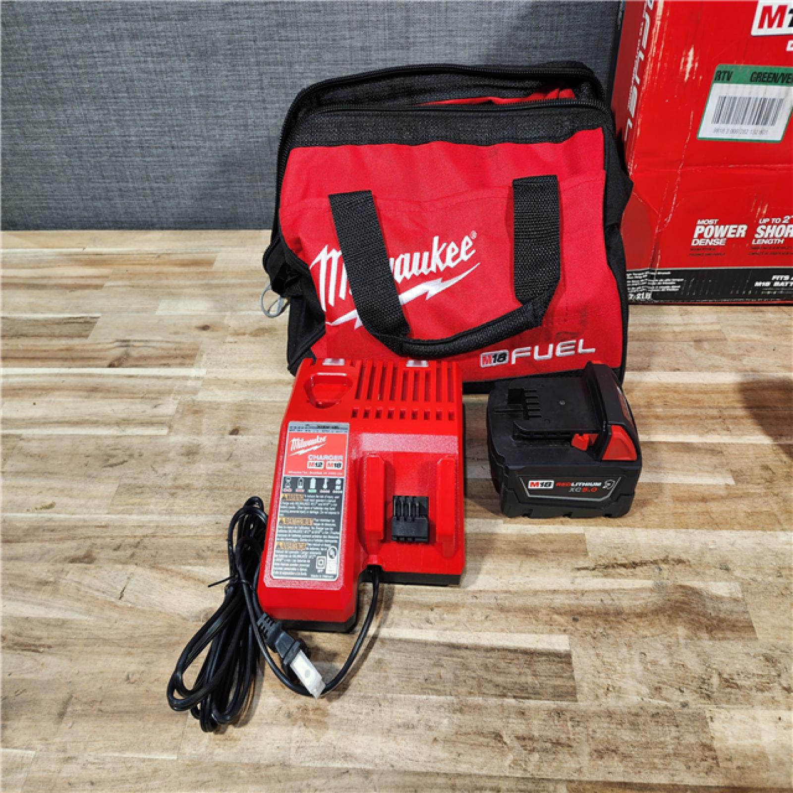 HOUSTON LOCATION - AS-IS Milwaukee FUEL 18V Lithium-Ion Brushless Cordless 1/2 in. Impact Wrench w/Friction Ring Kit
