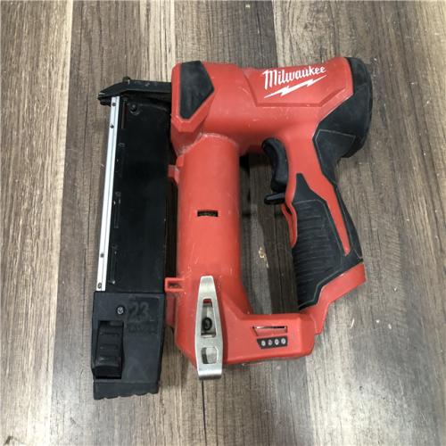 AS-IS Milwaukee 12-Volt 23-Gauge Lithium-Ion Cordless Pin Nailer (Tool-Only)