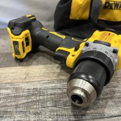 AS-IS DEWALT 20V MAX XR Lithium-Ion Brushless Cordless 1/2 in. Drill/Driver Kit