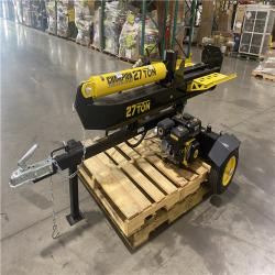 Dallas Location - As-Is Champion Power Equipment 27 Ton 224 cc Gas Powered Hydraulic Wood Log Splitter