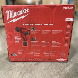 NEW! -Milwaukee M12 12V Lithium-Ion Cordless 3/8 in. Drill/Driver Kit with Two 1.5 Ah Batteries  Charger and Tool Bag