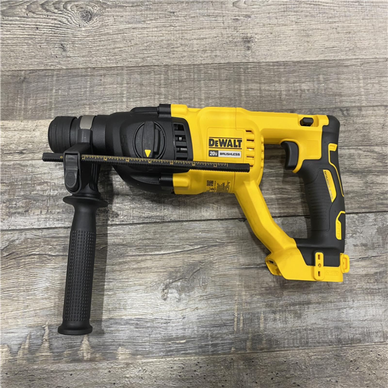 AS-IS DEWALT 20V MAX Cordless Brushless 1 in. SDS Plus D-Handle Concrete and Masonry Rotary Hammer (Tool Only)