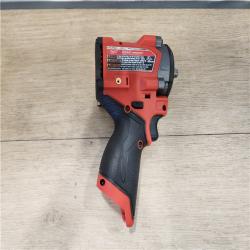 AS-IS- Milwaukee FUEL 12V Li-Ion Brushless Cordless Stubby 3/8 in. Impact Wrench Kit