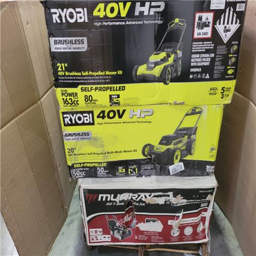 CALIFORNIA AS-IS OUTDOOR POWER EQUIPMENT