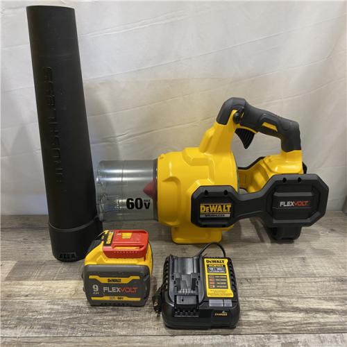 AS-IS DEWALT FLEXVOLT 60V MAX 125 MPH 600 CFM Brushless Cordless Battery Powered Blower Kit