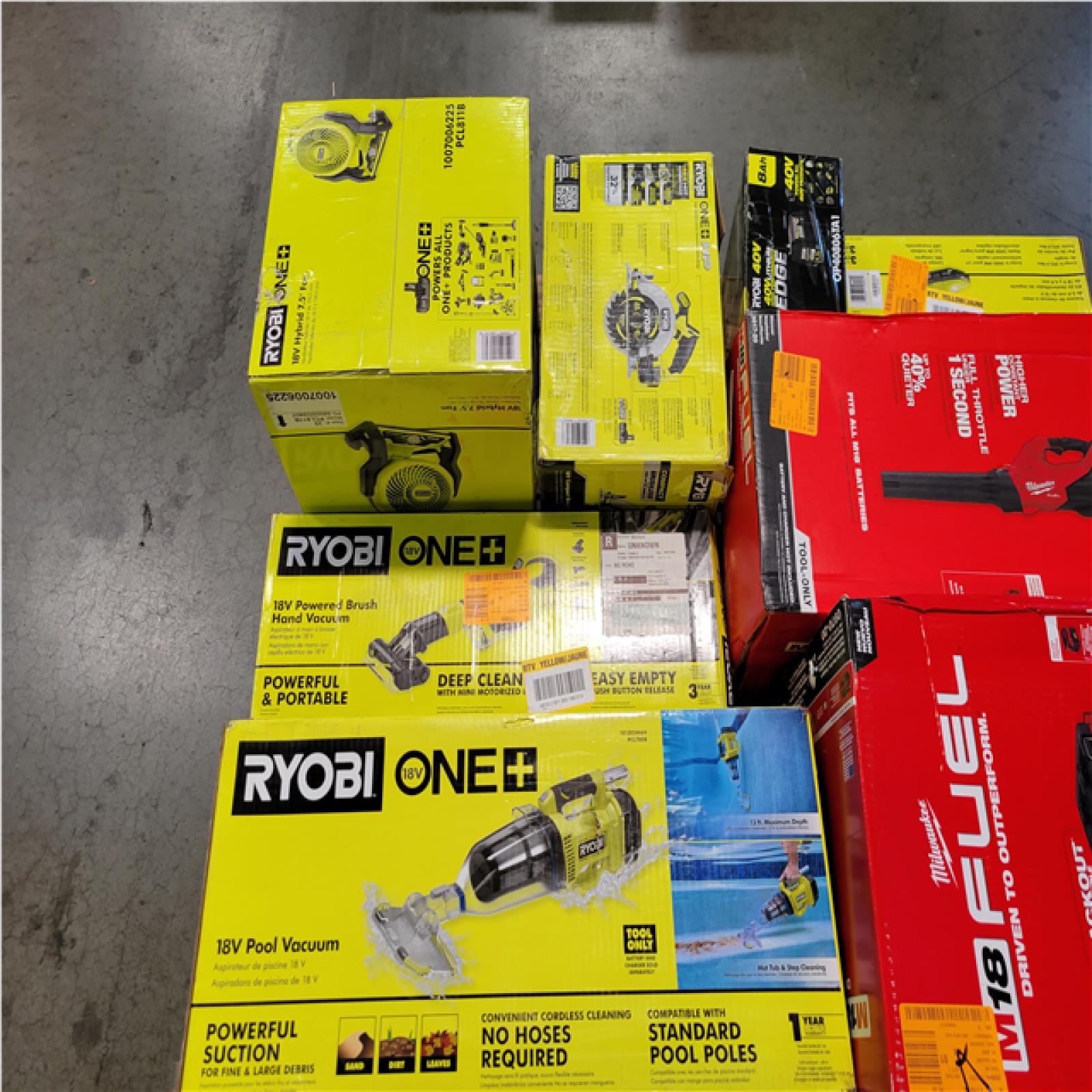 CALIFORNIA AS-IS TOOL PALLET