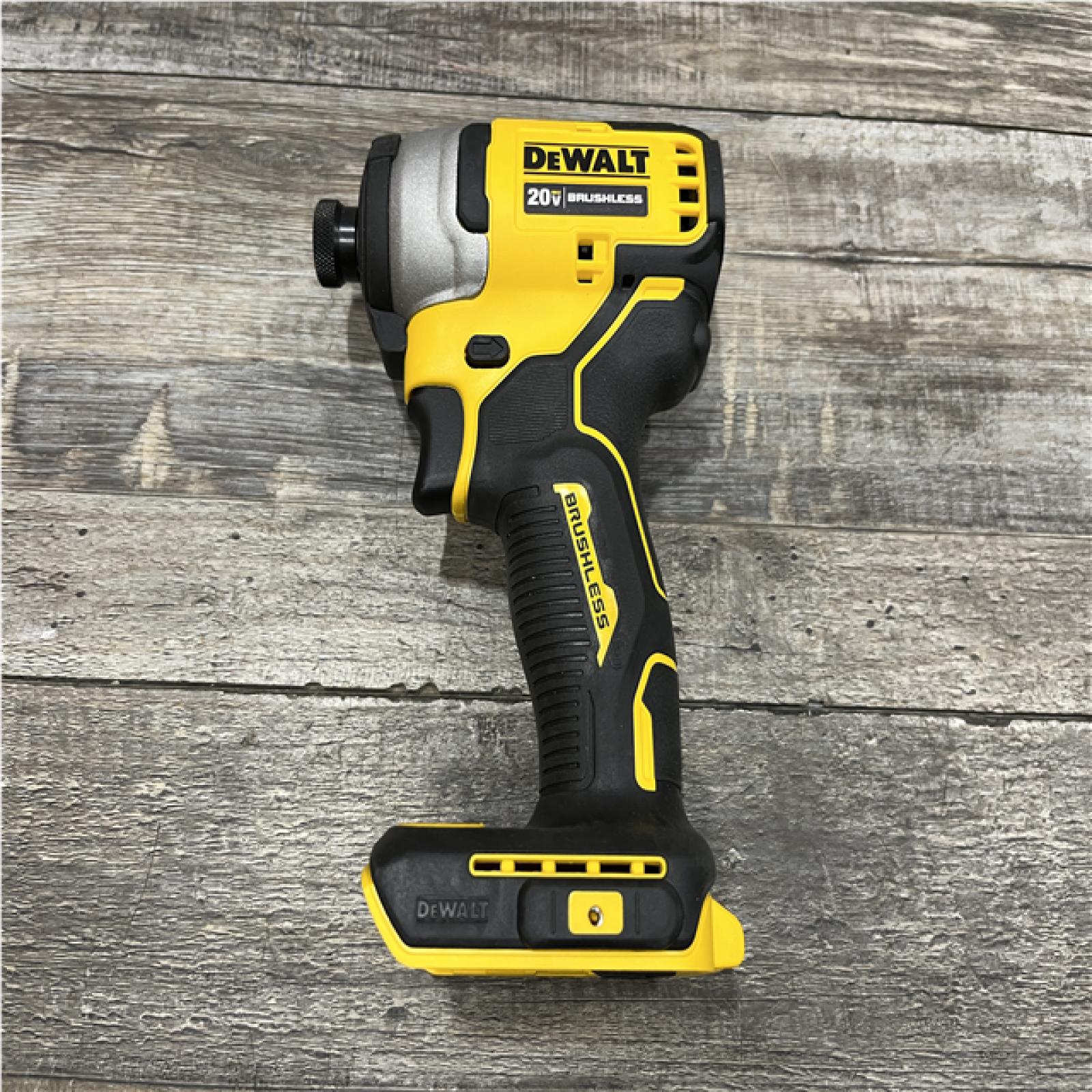 AS-IS DEWALT Atomic 20V Max Lithium-Ion Brushless Cordless Compact 1/4 in. Impact Driver Kit