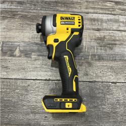 AS-IS DEWALT Atomic 20V Max Lithium-Ion Brushless Cordless Compact 1/4 in. Impact Driver Kit