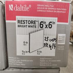 Phoenix Location Mixed Wall Tile (Arhus -Cr Negro and Daltile Restore Bright White) (28 Cases/ 300+ SqFt)