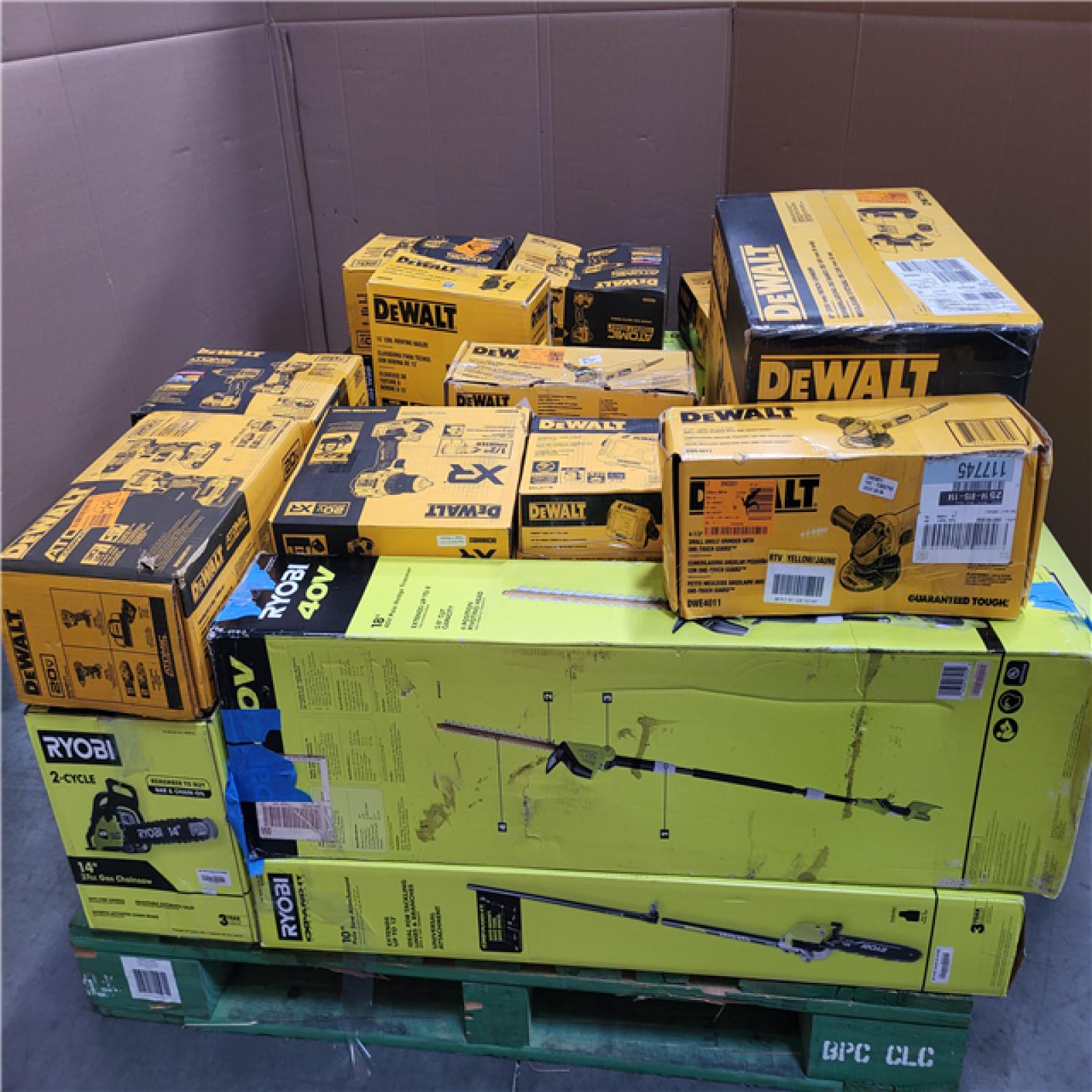 CALIFORNIA AS-IS TOOL PALLET