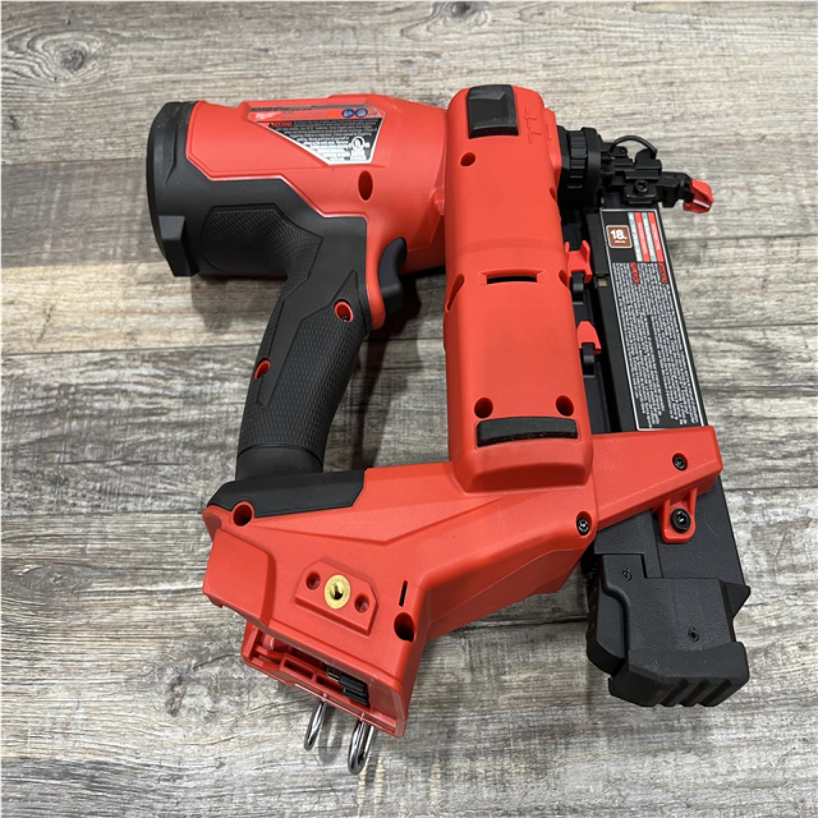 AS-IS Milwaukee FUEL 18-Volt Lithium-Ion Brushless Cordless Gen II 18-Gauge Brad Nailer (Tool-Only)
