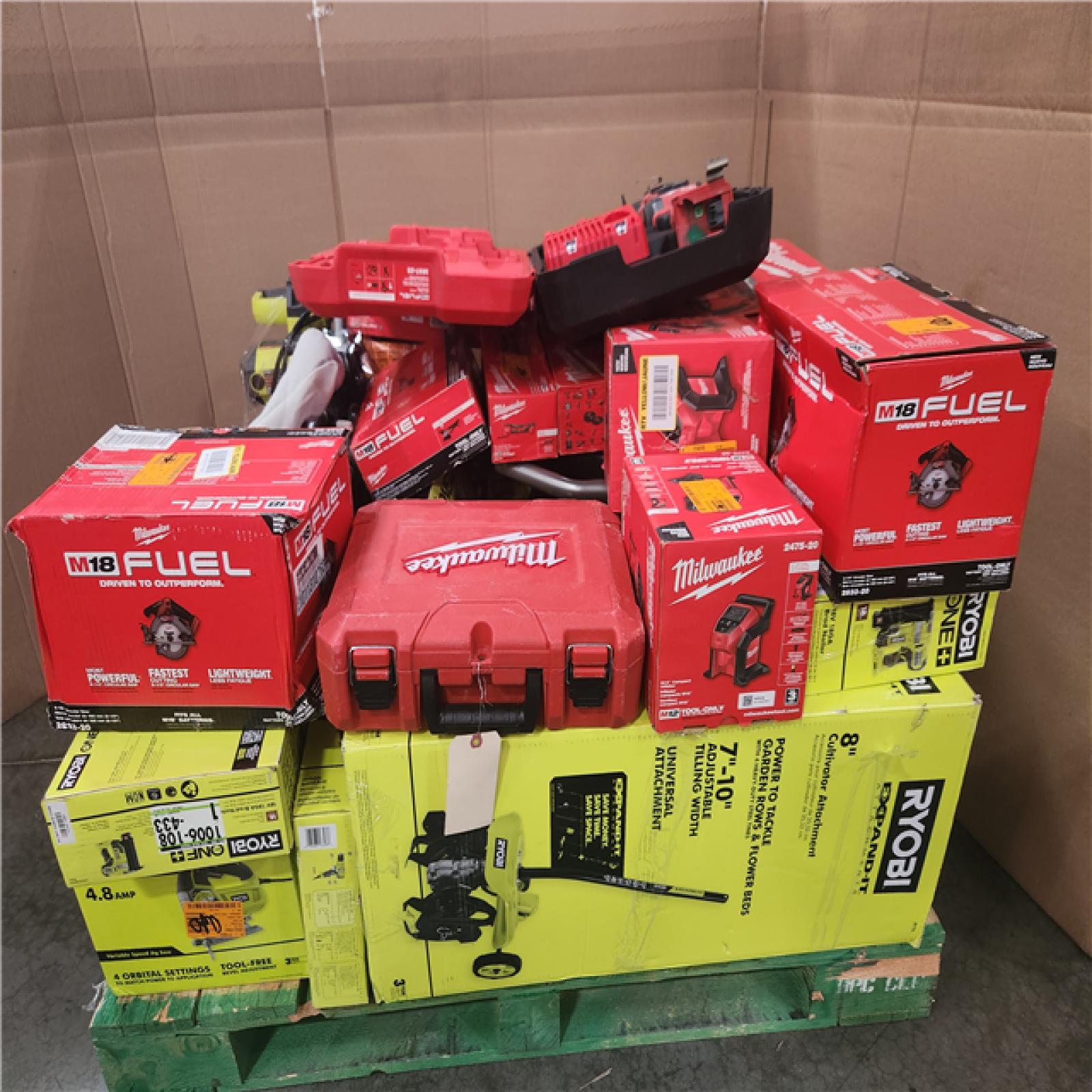 CALIFORNIA AS-IS TOOL PALLET