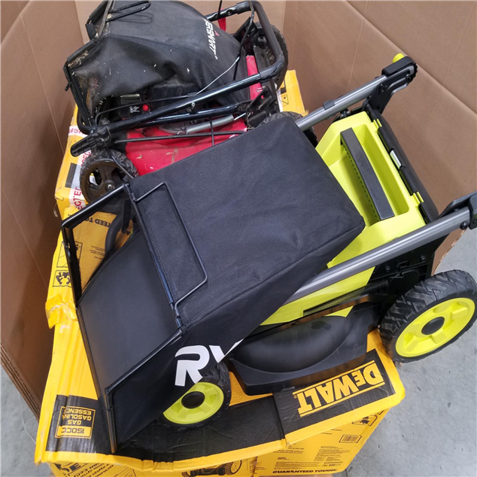 CALIFORNIA AS-IS OUTDOOR POWER EQUIPMENT
