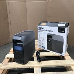 CALIFORNIA AS-IS EcoFlow DELTA 3 Battery Generator 3600W