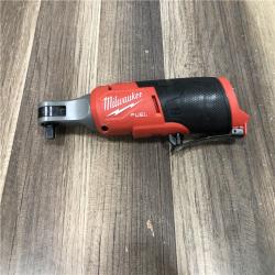 AS-IS Milwaukee FUEL 12-Volt Lithium-Ion Brushless Cordless High Speed 3/8 in. Ratchet (Tool-Only)