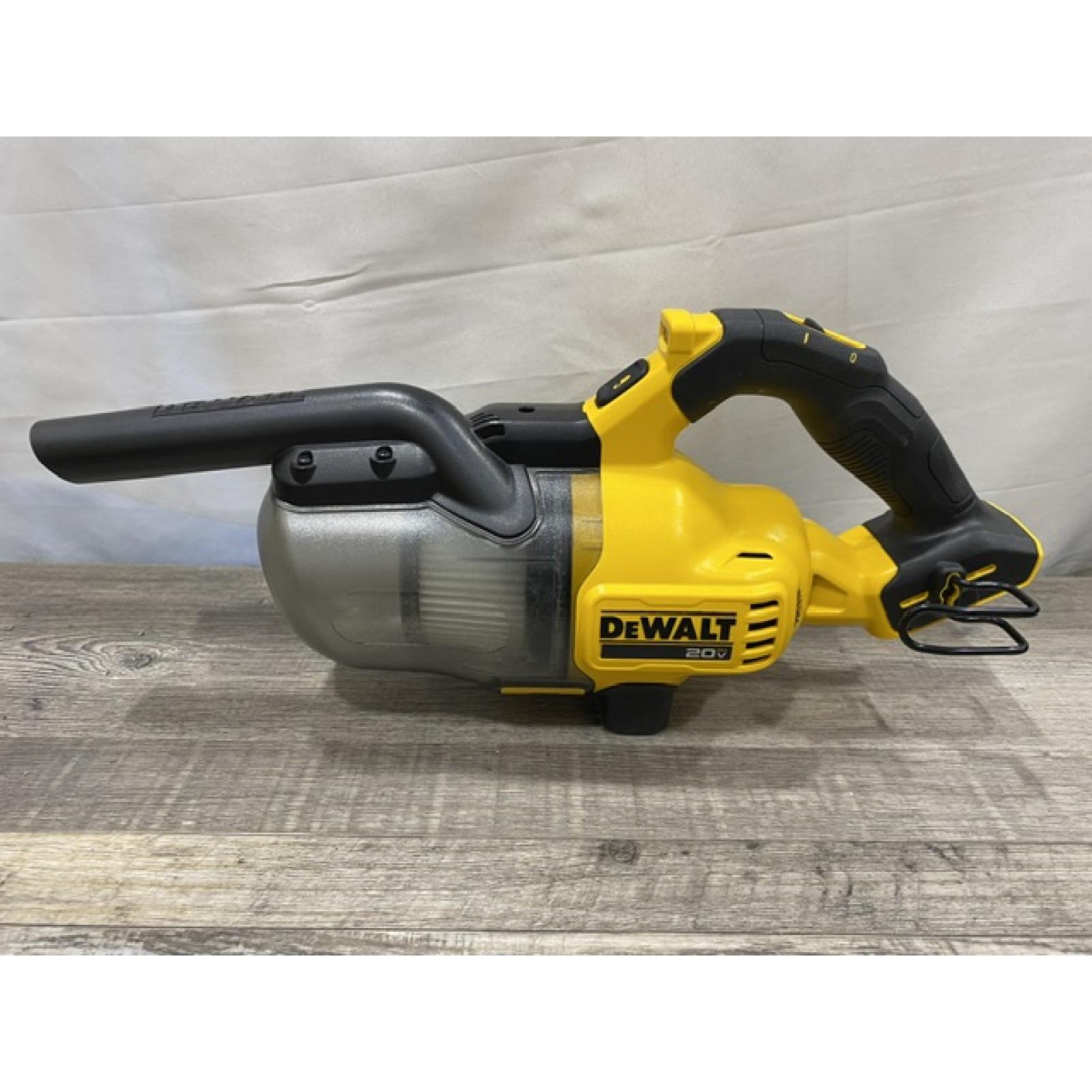 AS-IS DEWALT Bagless 20V MAX Stick Cordless General Dirt Filter Handheld Vacuum (Tool Only)