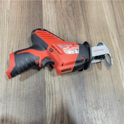 AS-IS MILWAUKEE M12 Fuel Kit De Sierra Sable Reciproca Hackzall Con 1 BaterÃ­a Milwaukee