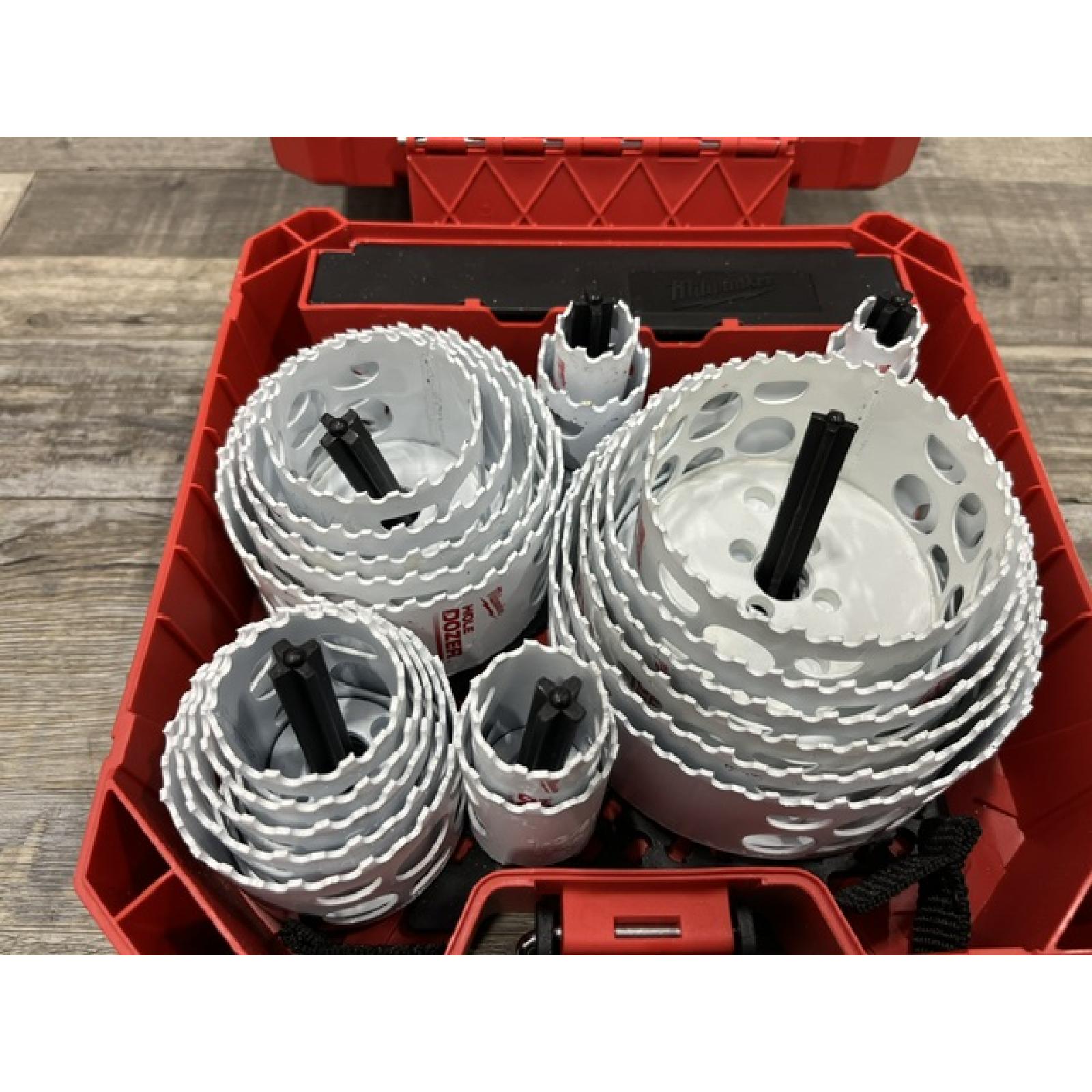 AS-IS Milwaukee Hole Dozer General Purpose Bi-Metal Hole Saw Set (28-Piece)