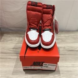 Nike Air Jordan 1 High OG Satin Snake - Red/Black/White - SZ 6.5