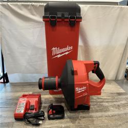 AS-IS Milwaukee FUEL 18-Volt Lithium-Iron Cordless Plumbing Drain Snake Auger Kit
