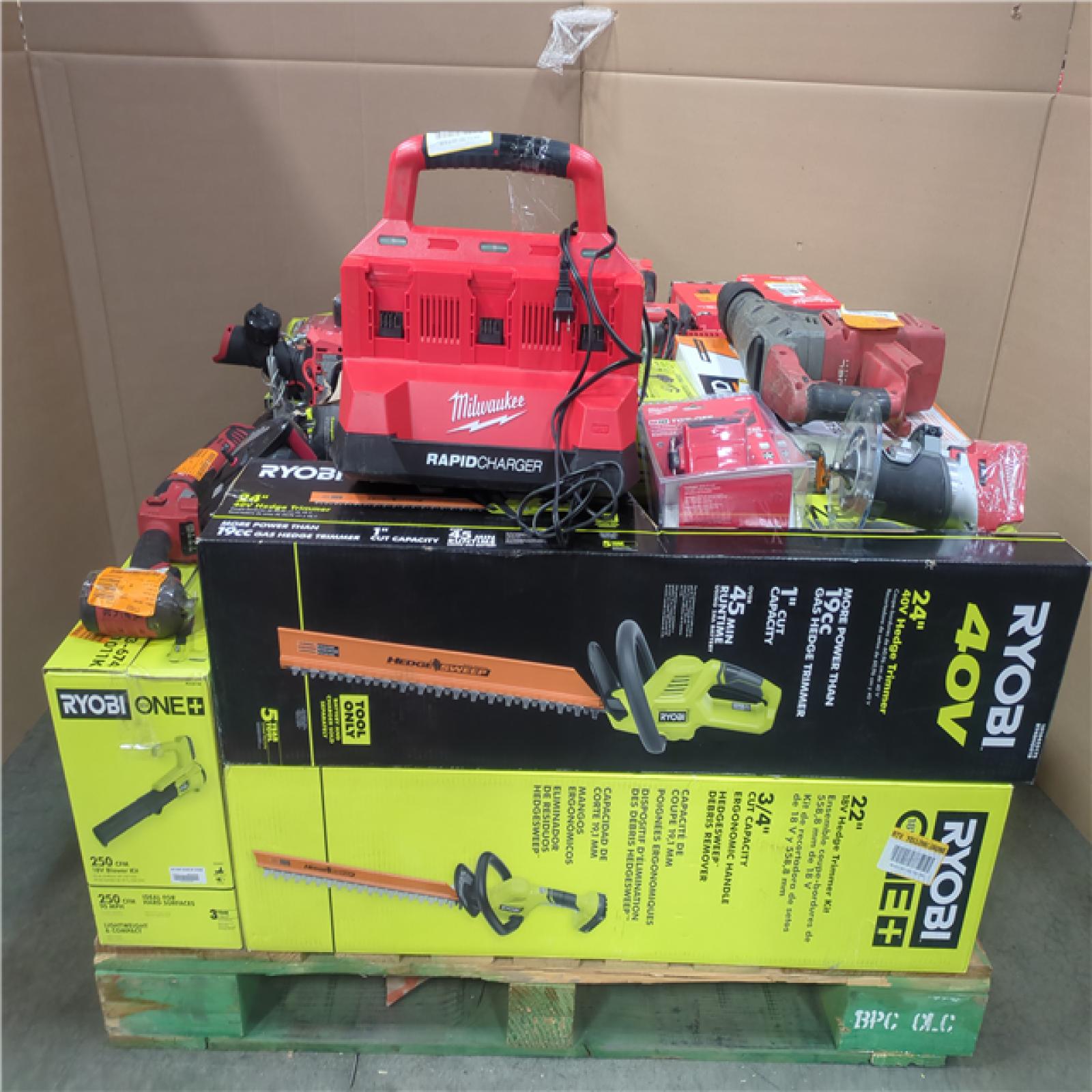 CALIFORNIA AS-IS TOOL PALLET