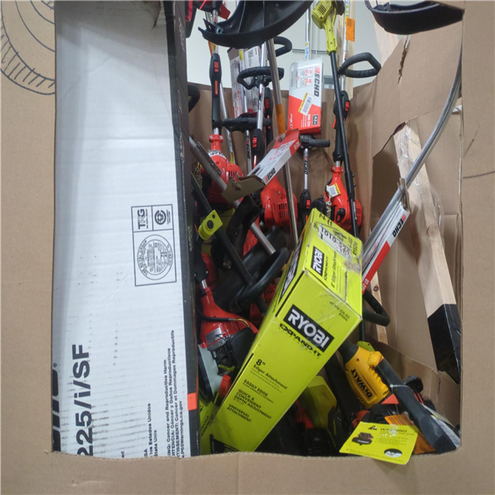 CALIFORNIA AS-IS OUTDOOR POWER EQUIPMENT