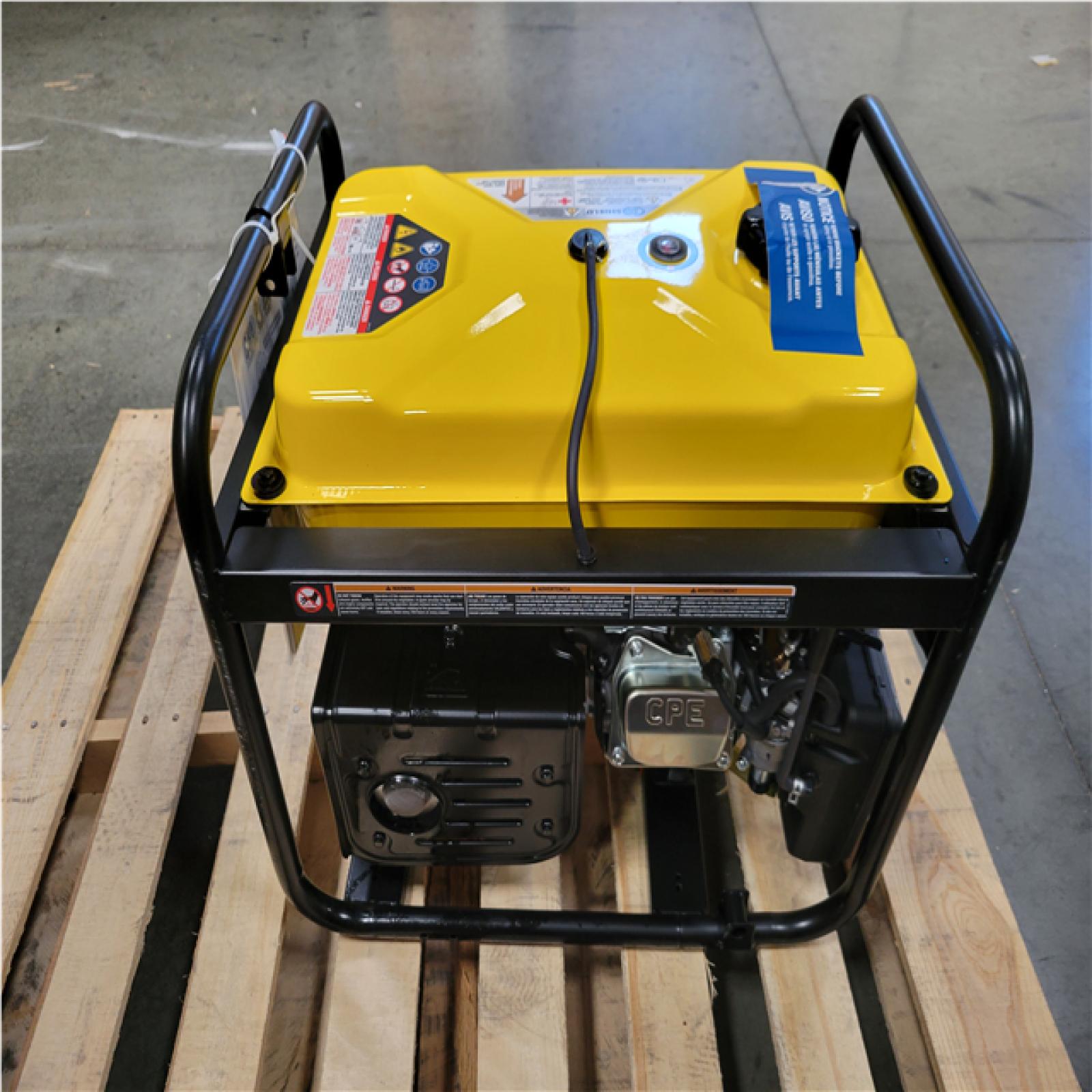 CALIFORNIA APPEARS NEW CHAMPION 4 250/3 825 WATT PORTABLE GENERATOR